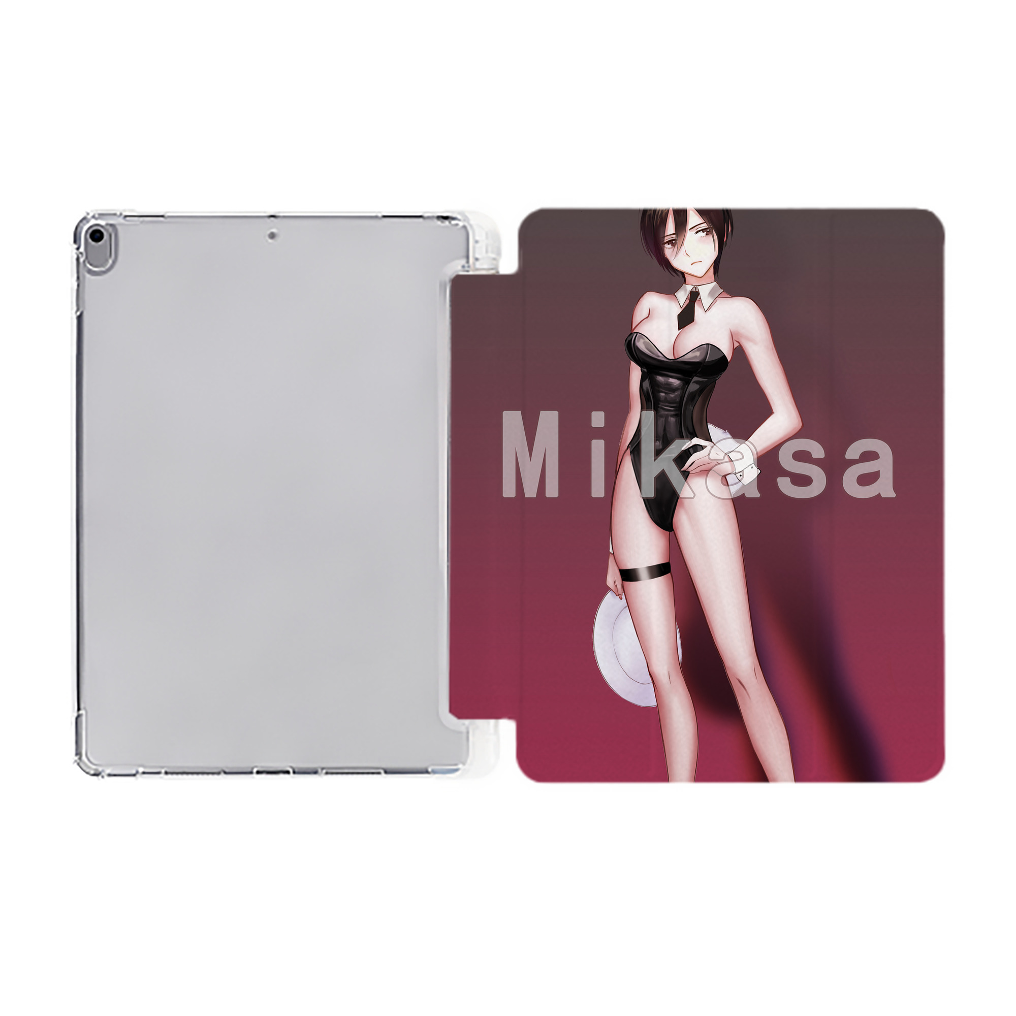 （画像用） 進撃の巨人 Attack on Titan IPad ケース ペン収納付き 三つ折りスタンド PUレザー×シリコン 対応機種9.5/10.5/10.9インチ